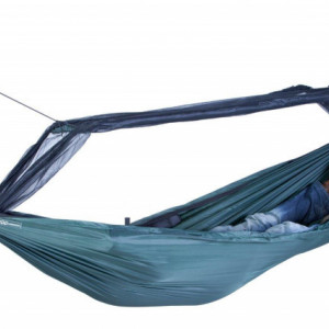 Hamac Travel Bivi Olive Green DD Hammocks - 0610696771001 montat