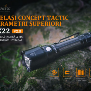Lanterna Fenix TK22 V2.0 1600 Lumeni 405 Metri 2