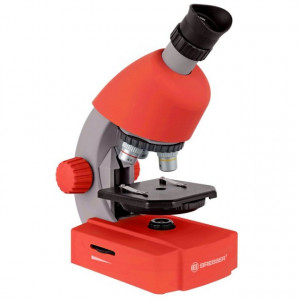 Microscop optic Bresser Junior 40x-640x rosu - 8851300E8G000