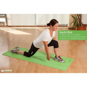 Saltea pentru yoga verde 4mm Schildkröt