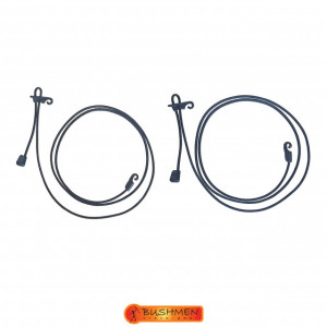 Set cordeline elastice de tensionare Bushmen Orange - 5902194521420