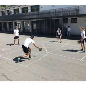 Set palete din lemn Street Racket Schildkröt - 970115