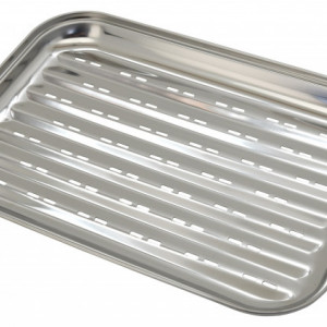 Tava grill din otel inoxidabil 34 x 24 cm Cattara