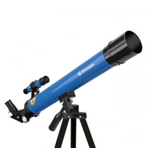 Telescop refractor Bresser Junior 45/600 AZ albastru - 8850600WXH000