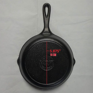 Tigaie adanca rotunda din fonta cu maner Lodge 20,3 cm