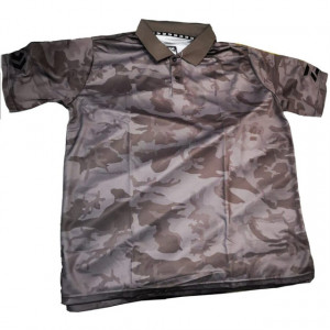 Tricou polo Daiwa Grey Camo