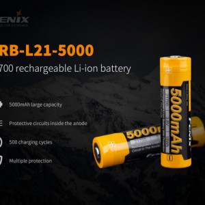 Acumulator Fenix 21700 - 5000mAh - ARB-L 21-5000 5