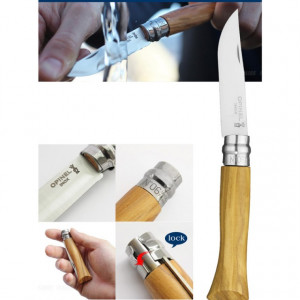 Briceag Opinel nr 6 Inox Maslin lama 7cm - 000983