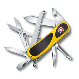 Briceag Victorinox EvoGrip 18, galben/negru - 2.4913.C8