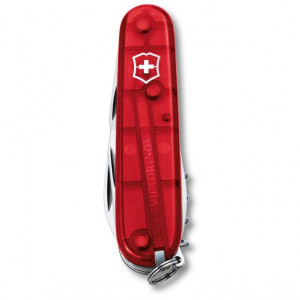 Briceag Victorinox Spartan, rosu transparent - 1.3603.T frontal