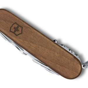 Briceag Victorinox SwissChamp Wood, lemn nuc - 1.6791.63 prasele lemn