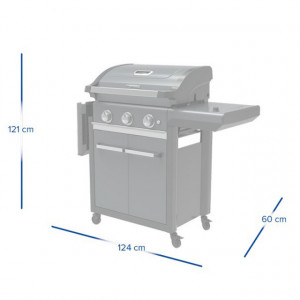 Gratar pe gaz Campingaz seria 3 Premium S - 2000037280