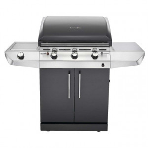 Gratar pe gaz cu 3 arzatoare din inox, TRU-Infrared, gratare din fonta, Char-Broil Performance T36G Black - 140711