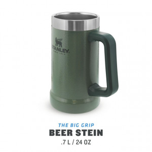 Halba Stanley The Big Grip Beer Stein Hammertone Green 0.47L - 10-02874-033