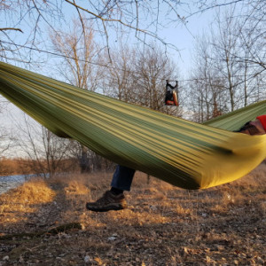 Hamac Bushmen Ultralight Green 3m×1,45m- 5902194521017