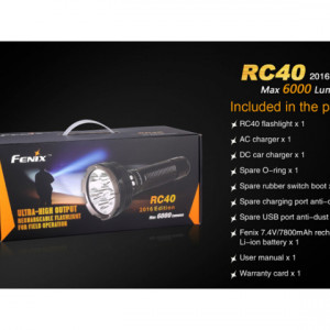 Lanterna Fenix RC40 - 6000 Lumeni - 730 Metri - Editie 2016 7
