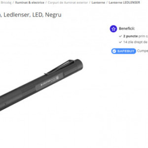 Lanterna Led Lenser P4R Core 200LM/LI-ION +CABLU USB - A8.Z502177 2