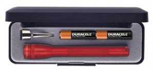 Lanterna Mini Maglite AAA- Rosu