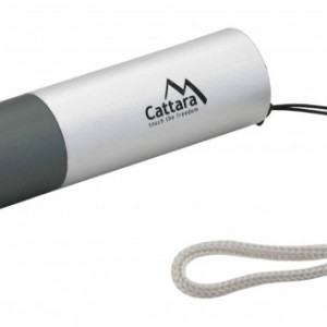 Lanterna reincarcabila LED 120lm Zoom Silver Cattara