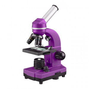 Microscop optic Bresser Junior Student Biolux SEL,violet - 8855600TJ5000