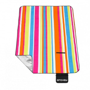 Patura pentru picnic captusita cu aluminiu Spokey Rainbow 180 x 210 cm - OUTMA.831332