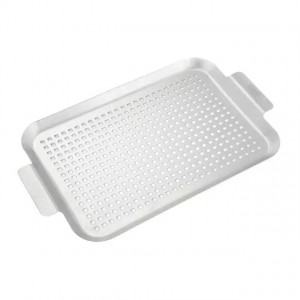 Tava din inox pentru gratar 37 x 25,5 cm Cadac - 98315V