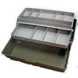 Valigeta Plastica Panaro 2 sertare - 33x15x15cm - A4.P118.2