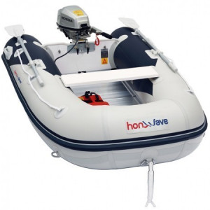 Barca Honda Honwave cu podina de aluminiu T35-AE2