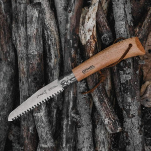 Briceag Opinel Fierastrau Nr.12 Inox Fag, lama 12cm - 165126