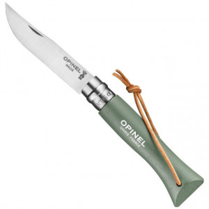 Briceag Opinel Nr.06 Inox Verde Salvie, 7cm - 002203