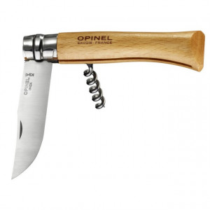 Briceag Opinel Nr.10 Inox cu Tirbuson, lama 10cm - 001410