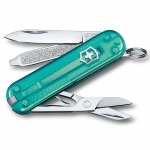 Briceag Victorinox Classic Colors Transparent, Tropical Surf - 0.6223.T24G