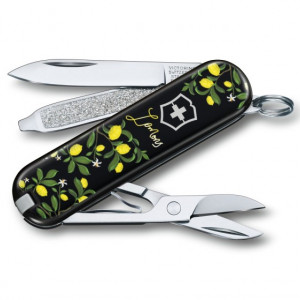 Briceag Victorinox Classic When Life Gives you Lemons - 0.6223.L1905 - Limited Edition 2019 lateral