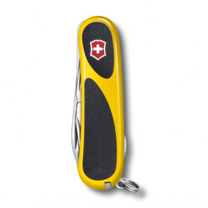 Briceag Victorinox EvoGrip 18, galben/negru - 2.4913.C8 frontal