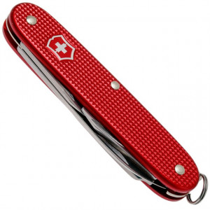 Briceag Victorinox Pioneer Alox, Berry Red - 0.8201.L18 - Limited Edition 2018 inchis
