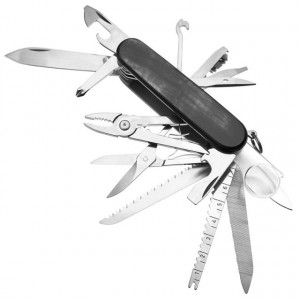 Briceag Victorinox SwissChamp Horn, fildes - 1.6791.61 unelte pe lung