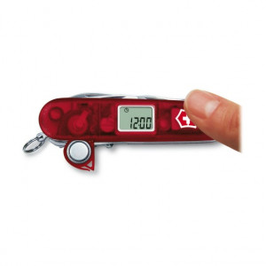 Briceag Victorinox Traveller, rosu transparent - 1.3705.AVT proportii