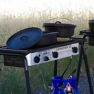 Ceaun din fonta cu capac - cuptor olandez Camp Chef 41 cm 11 litri - CC-SDO16 2