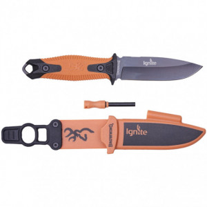Cutit Outdoor Browning Ignite Fixed Black Orange - A8.BO.3220334