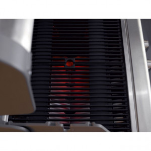 Gratar pe gaz cu 2 arzatoare infrarosu, incastrabil, gratare din fonta, Crossray by Heatstrip - TCS2EU30 gratare pe lung