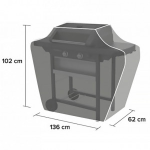 Husa Campingaz Classic M pentru gratarele seria 2 136 x 62 x 102 cm - 2000037295