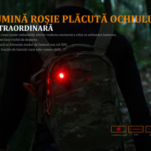 Lanterna Fenix LD15R - Lanterna Reîncarcabila - 500 Lumeni - 85 Metri semnalizare