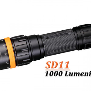Lanterna Fenix SD11 - Scufundari - 1000 lumeni 45 metri