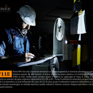 Lanterna Fenix WF11E - Lanternă ATEX - 200 Lumeni - 185 Metri 3