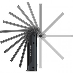 Lanterna Led Lenser IW5R FLEX BLACK 600LM/1XLI-ION+USB
