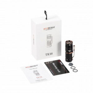Lanterna profesionala Acebeam TK16 Aluminiu, 1800 lumeni, 158 m