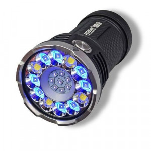 Lanterna tactica profesionala UV Acebeam X80-UV, 10000 lumeni, 224 m