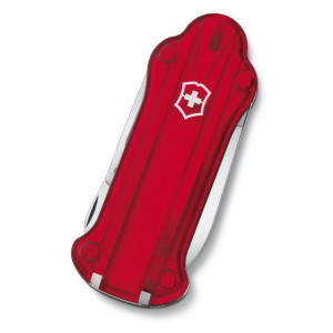 Multifunctional Victorinox GolfTool, rosu transparent - 0.7052.T fata