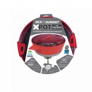 Oala pliabila camping Sea To Summit X-Pot 4L 3