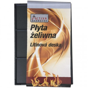 Plita din fonta 40 x 27,5 cm pentru gratarele Activa Alabama - 20789